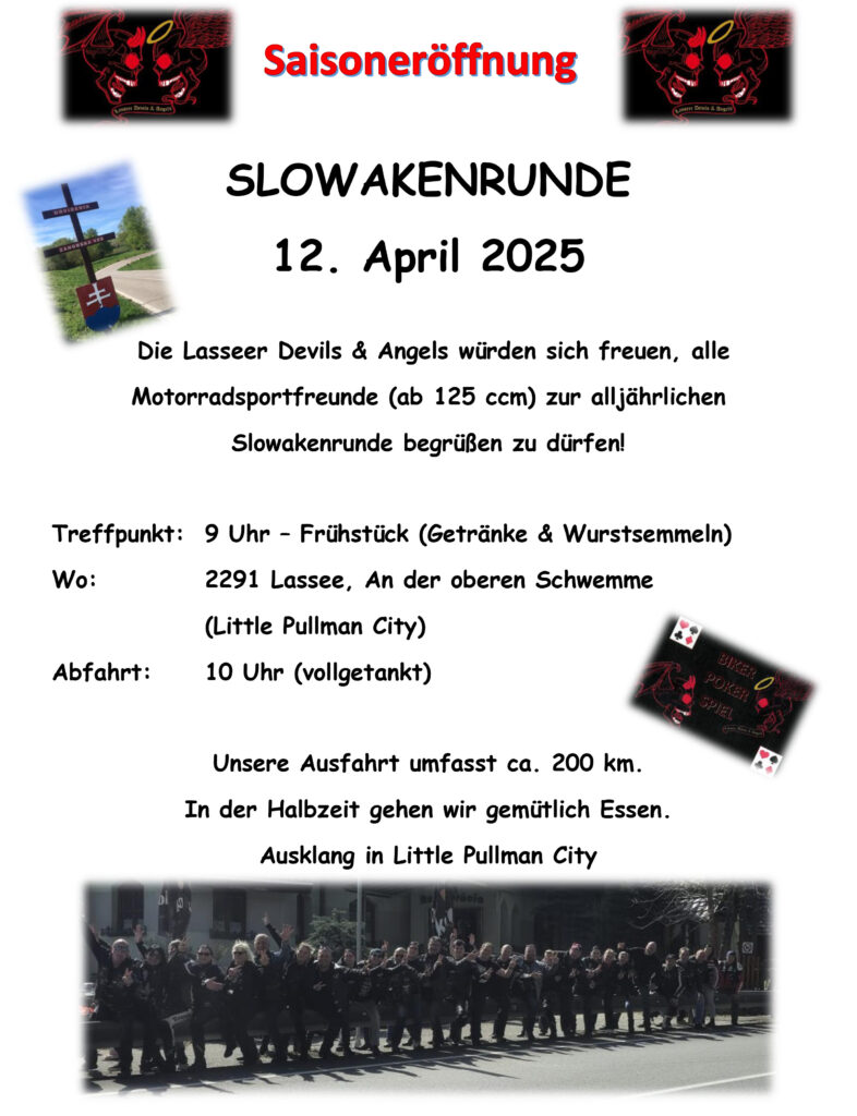 Slowakenrunde 12.4.2025