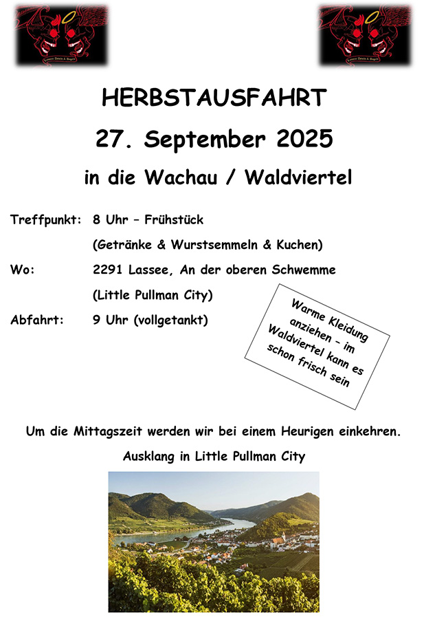 Herbstausfahrt 2025